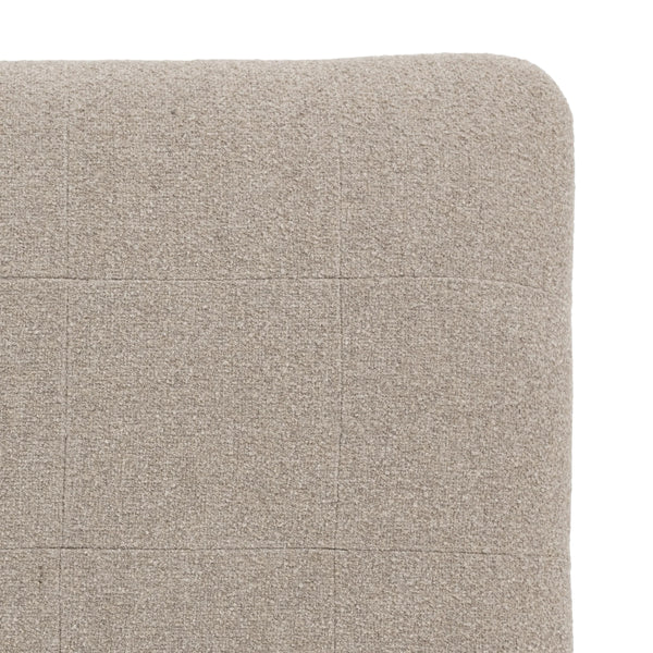 Adalynne Upholstered Square Ottoman in Buttermilk