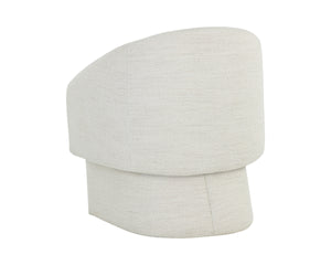 LAURYN LOUNGE CHAIR - MERINO PEARL