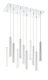 Forest 11 Light Island/Billiard in Chrome Finish