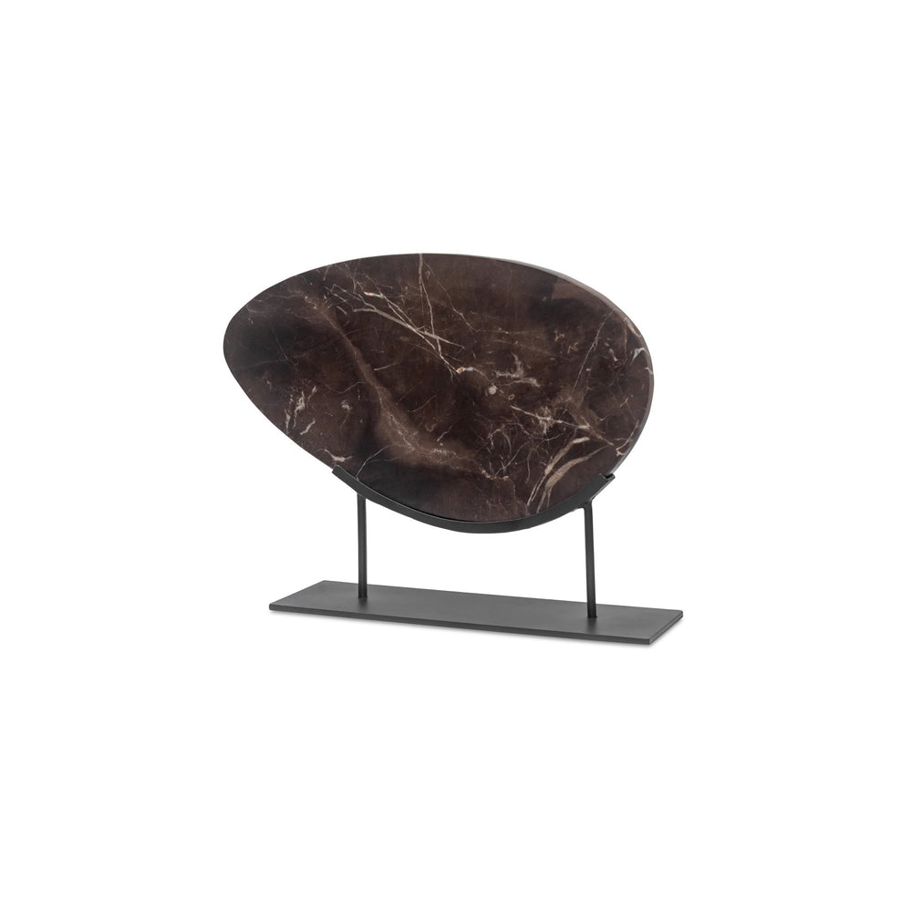Moe's Galen Saint Laurent Brown Marble Sculpture