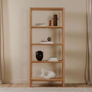 Nolan Natural Room Divider Bookcase