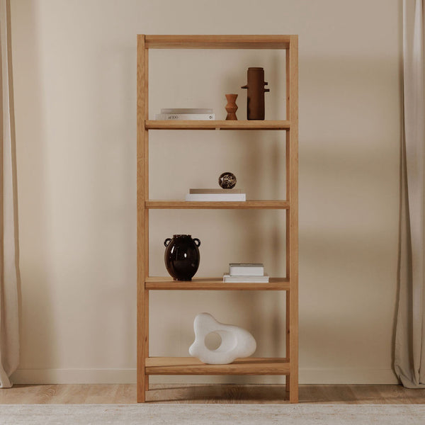 Nolan Natural Room Divider Bookcase