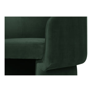 Moe's Franco Chair in Dark Green