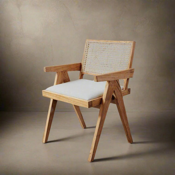 Jeanneret Armchair - Natural