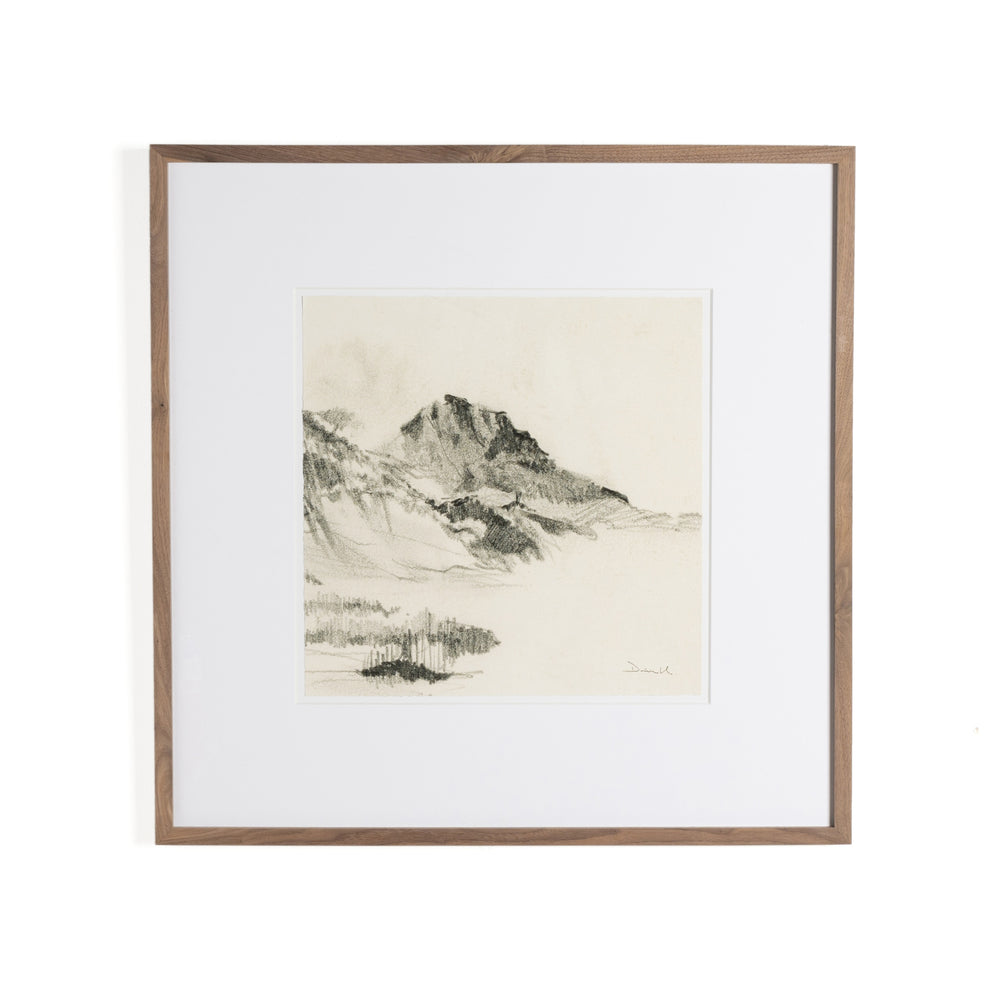 Land Sketch 2 By Dan Hobday In Rustic 1.5 W