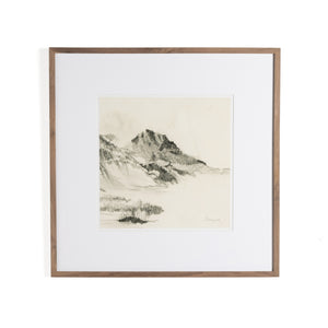 Land Sketch 2 By Dan Hobday In Rustic 1.5 W