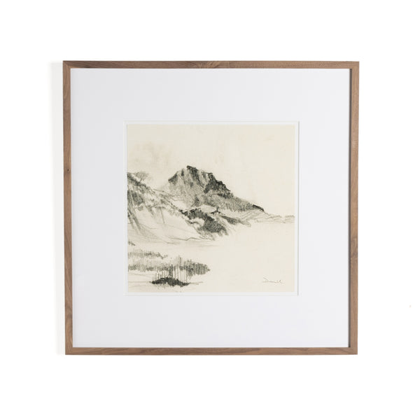 Land Sketch 2 By Dan Hobday In Rustic 1.5 W
