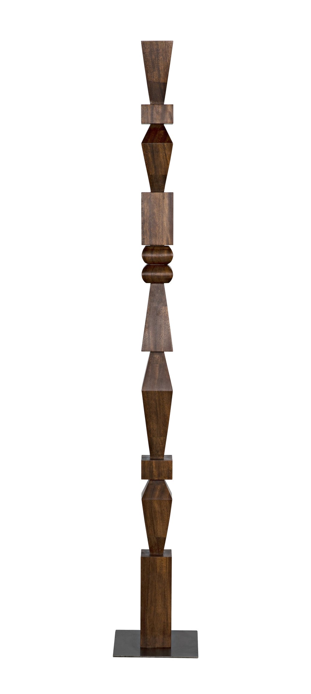 Dido Dark Walnut Floor Lamp