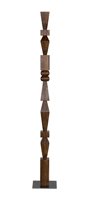 Dido Dark Walnut Floor Lamp
