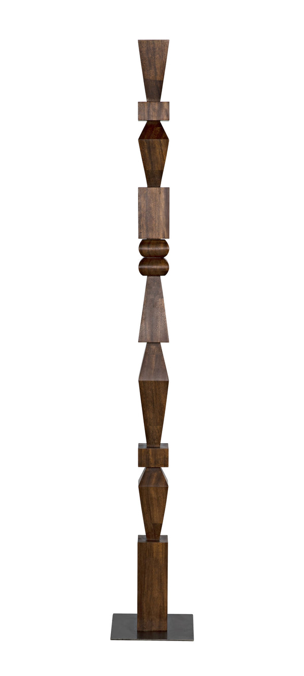 Dido Dark Walnut Floor Lamp