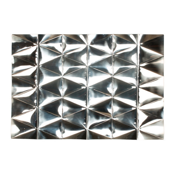 Fold 36"L Stainless Wall Art