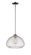 Amon 1 Light Pendant in Chrome Finish