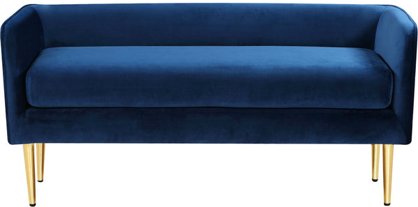 Tim Bench In Navy Velvet