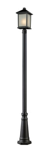 Holbrook Outdoor Post Light in Black Finish