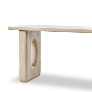 Eliza Desk in White Oak'