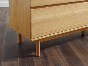 Monterey 4 Drawer Double Dresser, Wheat