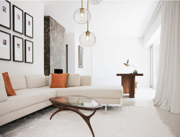 Harmony 3 Light Pendant in Olde Brass Finish