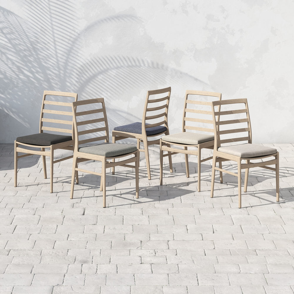 Linnet Outdoor Dining Chair In Brown/Sand