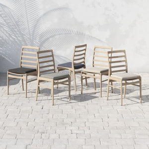 Linnet Outdoor Dining Chair In Brown/Sand