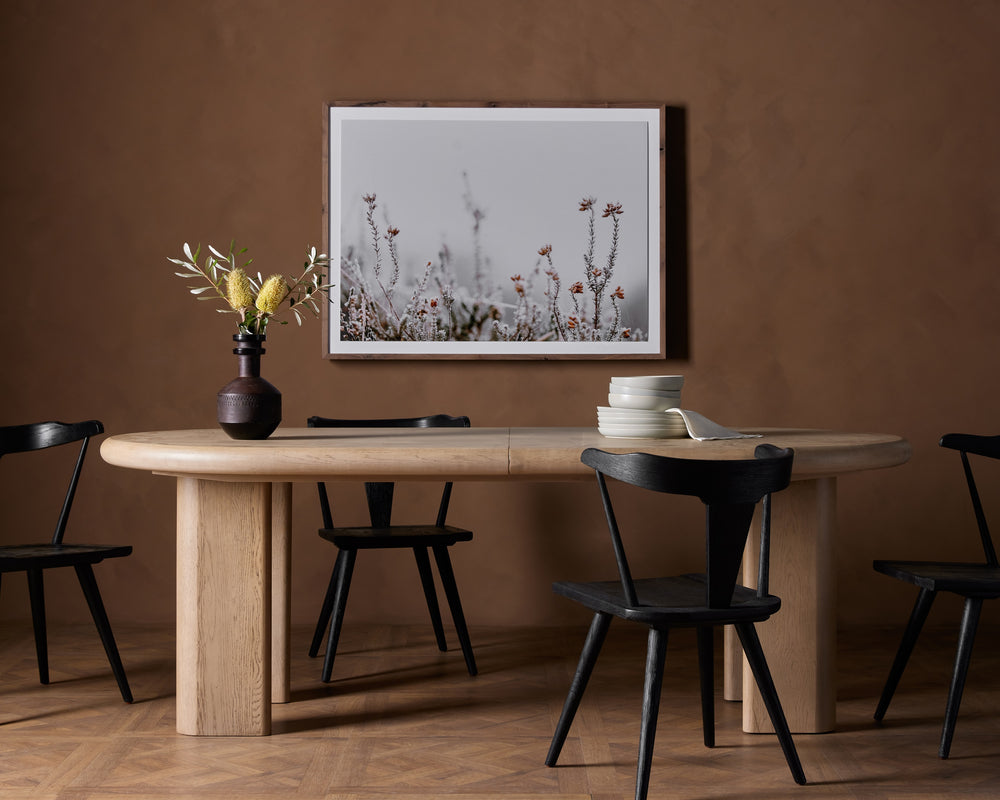 Jaylen Extension Dining Table In Light Oak