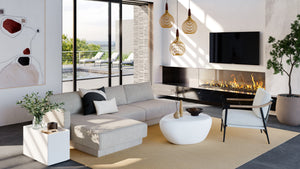 CORVO COFFEE TABLE - SMALL - WHITE