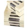 Manscala Container | Grey And Ivory - Small