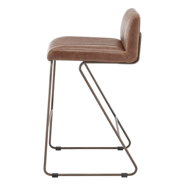 Raoul Counter Stool In Antique Cigar Brown