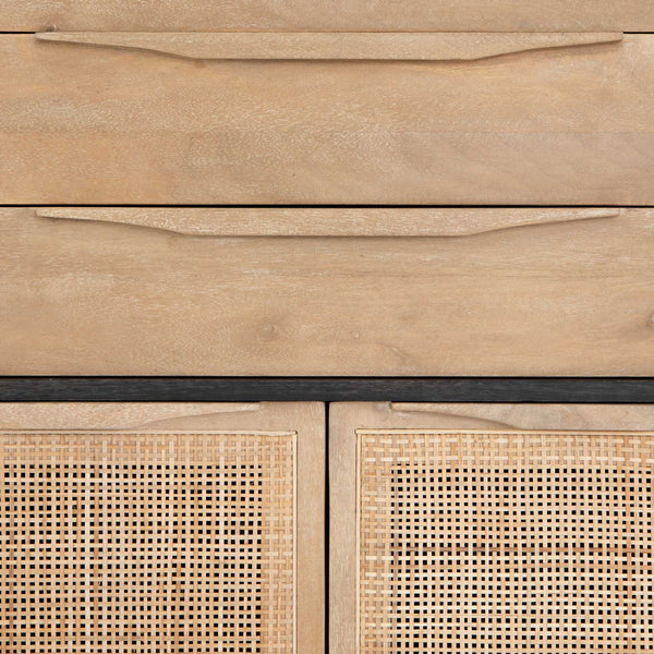 Sydney Tall Dresser in Black Wash