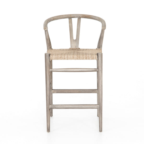 Muestra Bar Stool-Weathered Grey