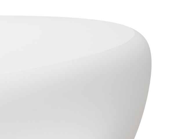 IOLITE COFFEE TABLE - WHITE