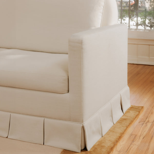 Moe's Pellicano Sofa in Cream Performance Fabric