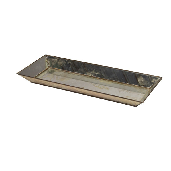RECT ANT MIRROR TRAY