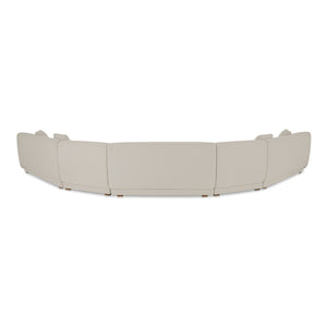 Fraser 5 Piece Modular Sectional in Off White