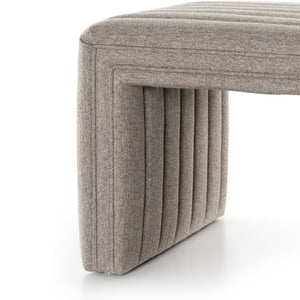Augustine Ottoman In 21" In Orly Natural