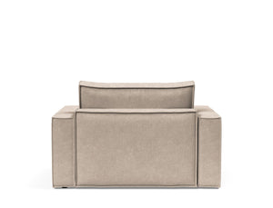 NEWILLA LOUNGER CHAIR W/STANDARD ARM RESTS, 39"X61"