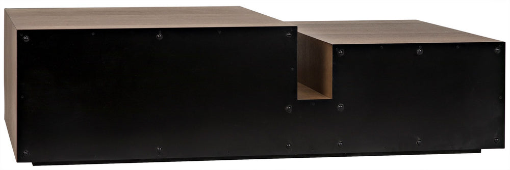 Nido Coffee Table, Black Steel