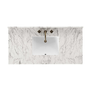 Millie Single Wide Vanity - Satin Drifted Black Veneer