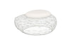 Wire Mesh Stone Stool With Cushion, Small