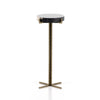 Jonty Round End Table In Dark Petrified