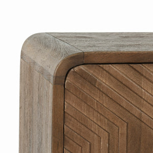 Holmes Solid Wood 4Dr Buffet in Artisan Brown