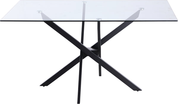 Sophia Dining Table In Matte Black