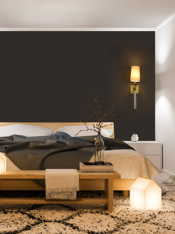 Mia 1 Light Wall Sconce in Rubbed Brass Finish