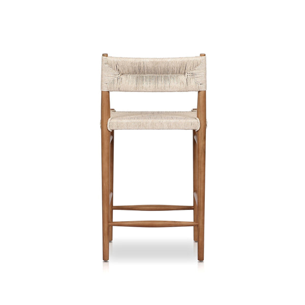 Lomas Bar + Counter Outdoor Stool - Vintage White