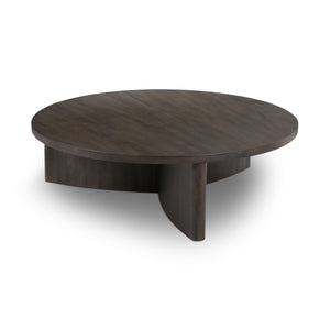 Toli Coffee Table In Wood - Smoked Black