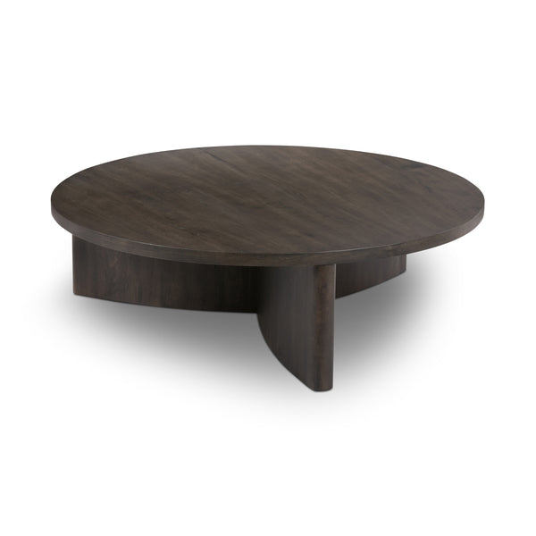 Toli Coffee Table In Wood - Smoked Black