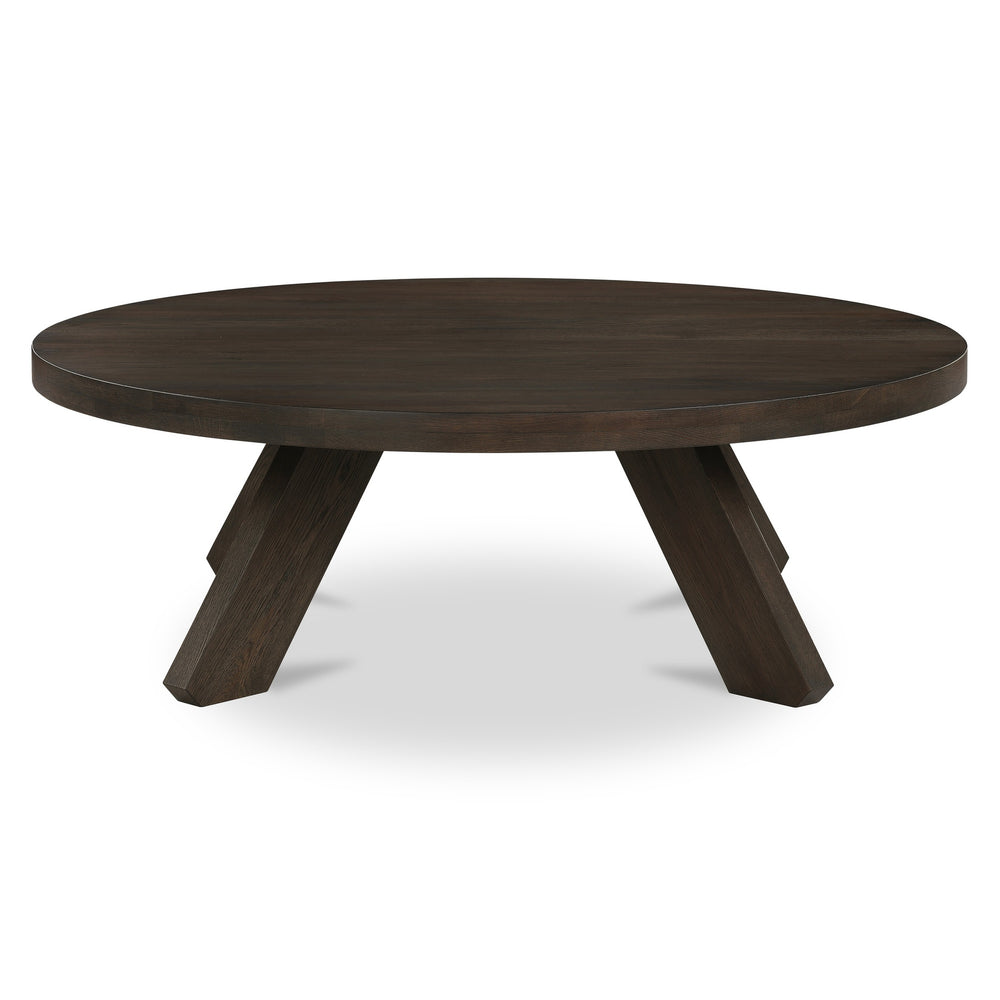 Moe's Alden Coffee Table in Cool Brown Oak