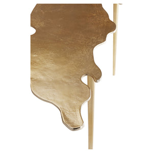 Atlas Coffee Table | Aged Gold
