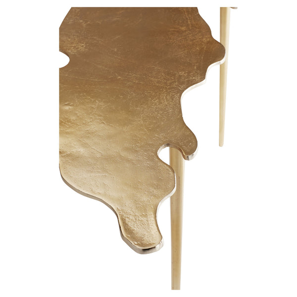 Atlas Coffee Table | Aged Gold