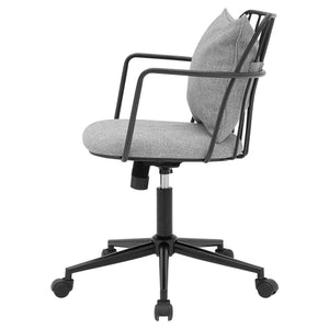 Edison Fabric Office Chair In Strata Gray