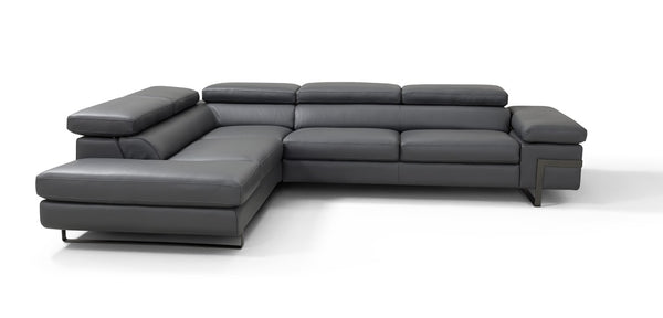 I867 Left Hand Facing Chaise in Grey